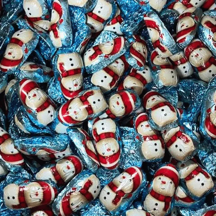 🍫 Bonhomme de neige en chocolat