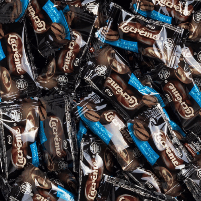⭐🍬 Lacrême café - Bonbons sans sucre (100g) - Vidal