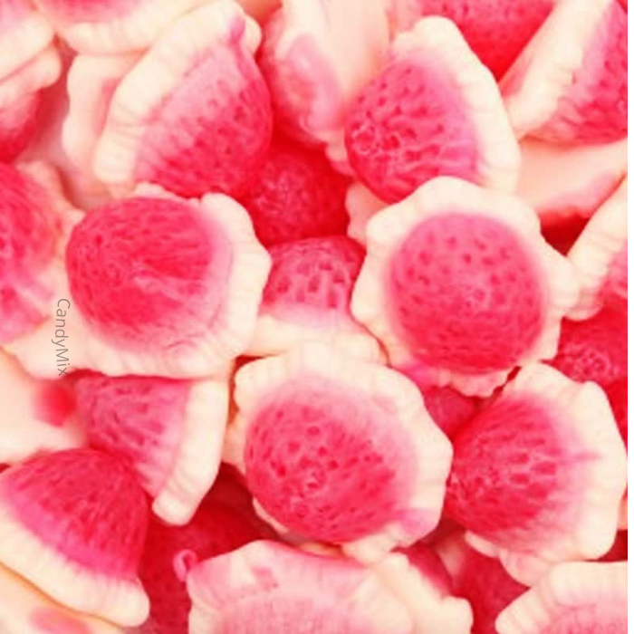 🍬 Fraises Crème Fourrées - Fini (100g)