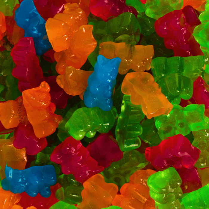 🌟🍬 Ours Transparents - Bonbons sans sucre (100g) - Minimelis