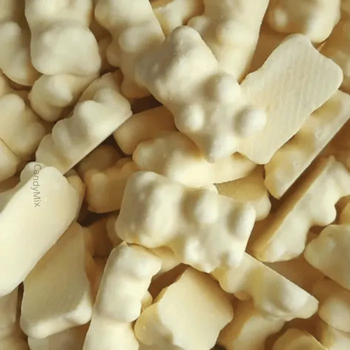 🍫 Oursons guimauves chocolat blanc (100g) - Chocmod