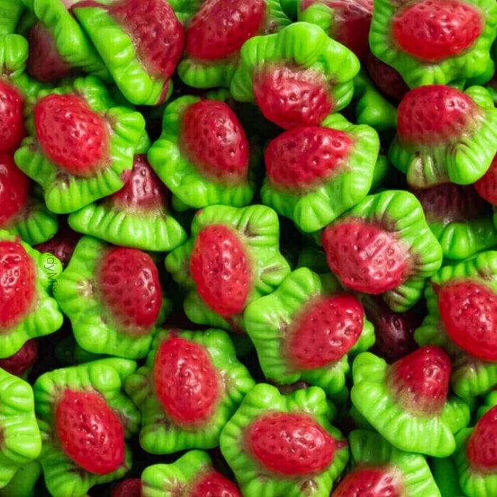 🍬 Fraises fourrées - Vidal (100g)