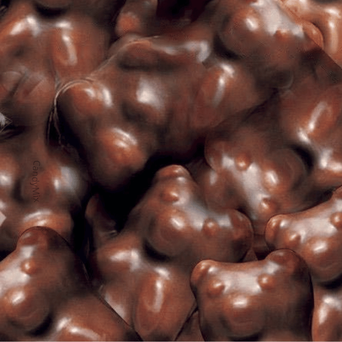 🍫 Oursons guimauves chocolat noir (100g) - Chocmod