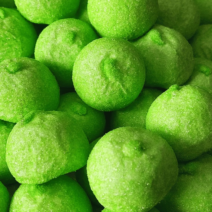 ☁ Marshmallows Balles de golf vertes - 50g - Bulgari