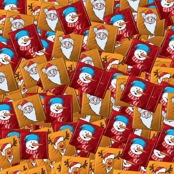 🍫 Napolitains Pères Noël et Rennes - Riegelen (100g)