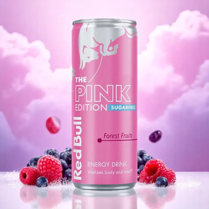 Red Bull The Pink Edition Sugarfree Forest Fruits (UK)