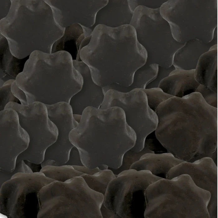 🍫 Guimauves Étoiles Noir (100g) - Chocmod