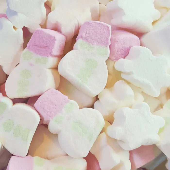 ☁️ Chamallow Bonhommes et Flocons de Neige - Kingsmay