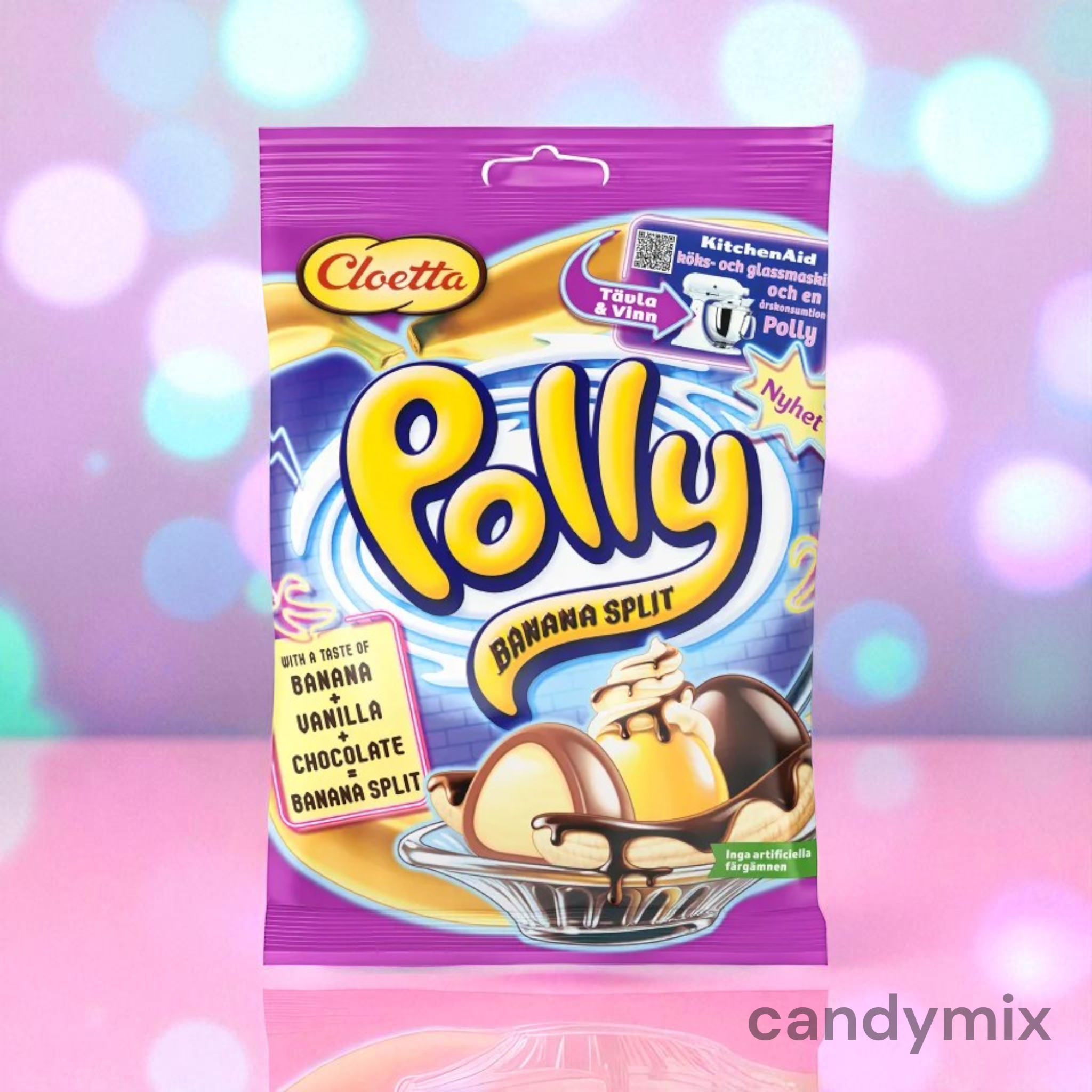 Polly Banana Split Cloetta