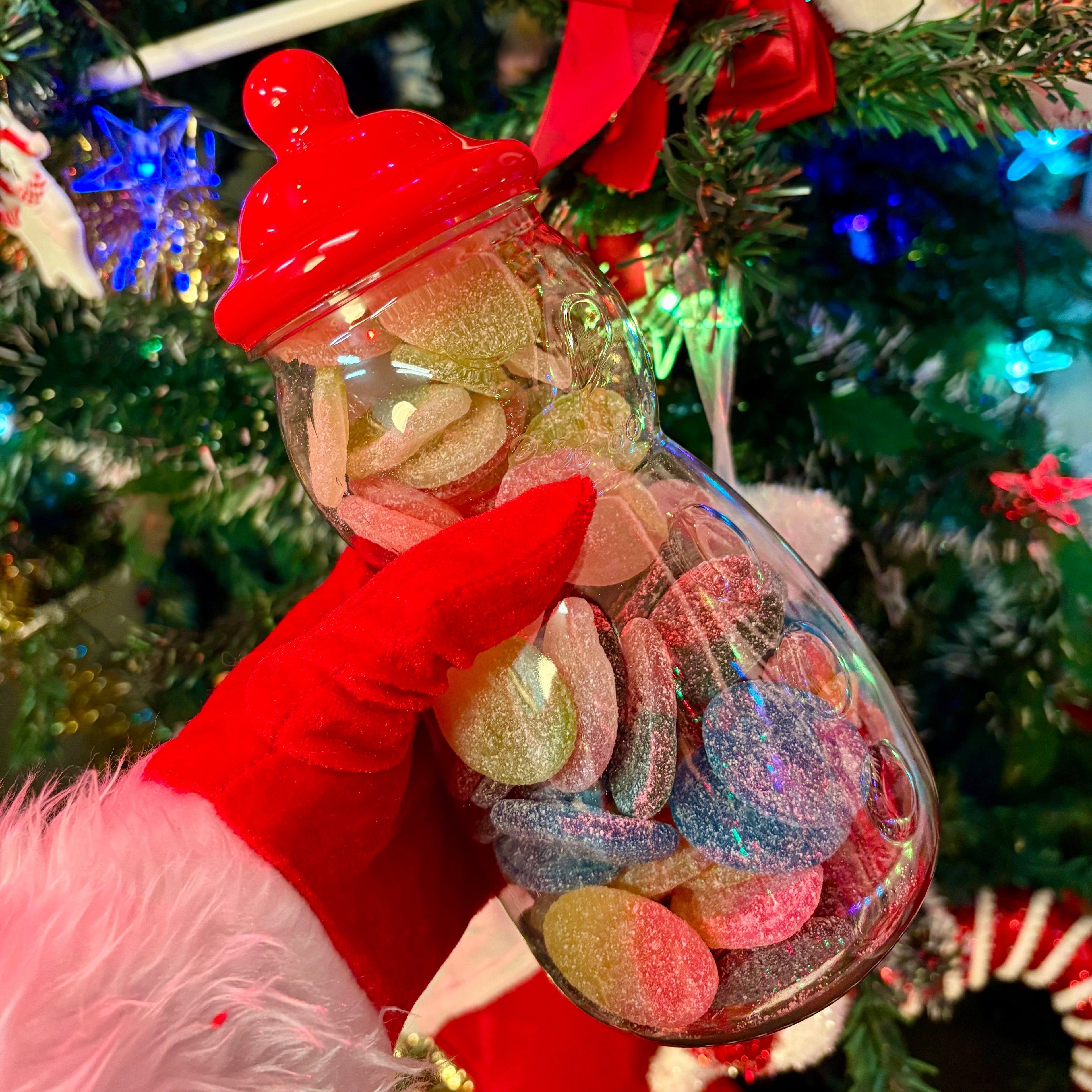 Bonbonnière Bonhomme de Neige S-Marke (Bonbons Suédois)