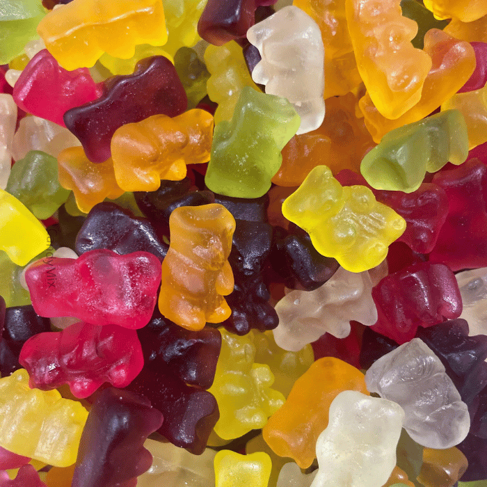 🌟 Oursons lisses - Bonbons sans sucre (100g) - Debron