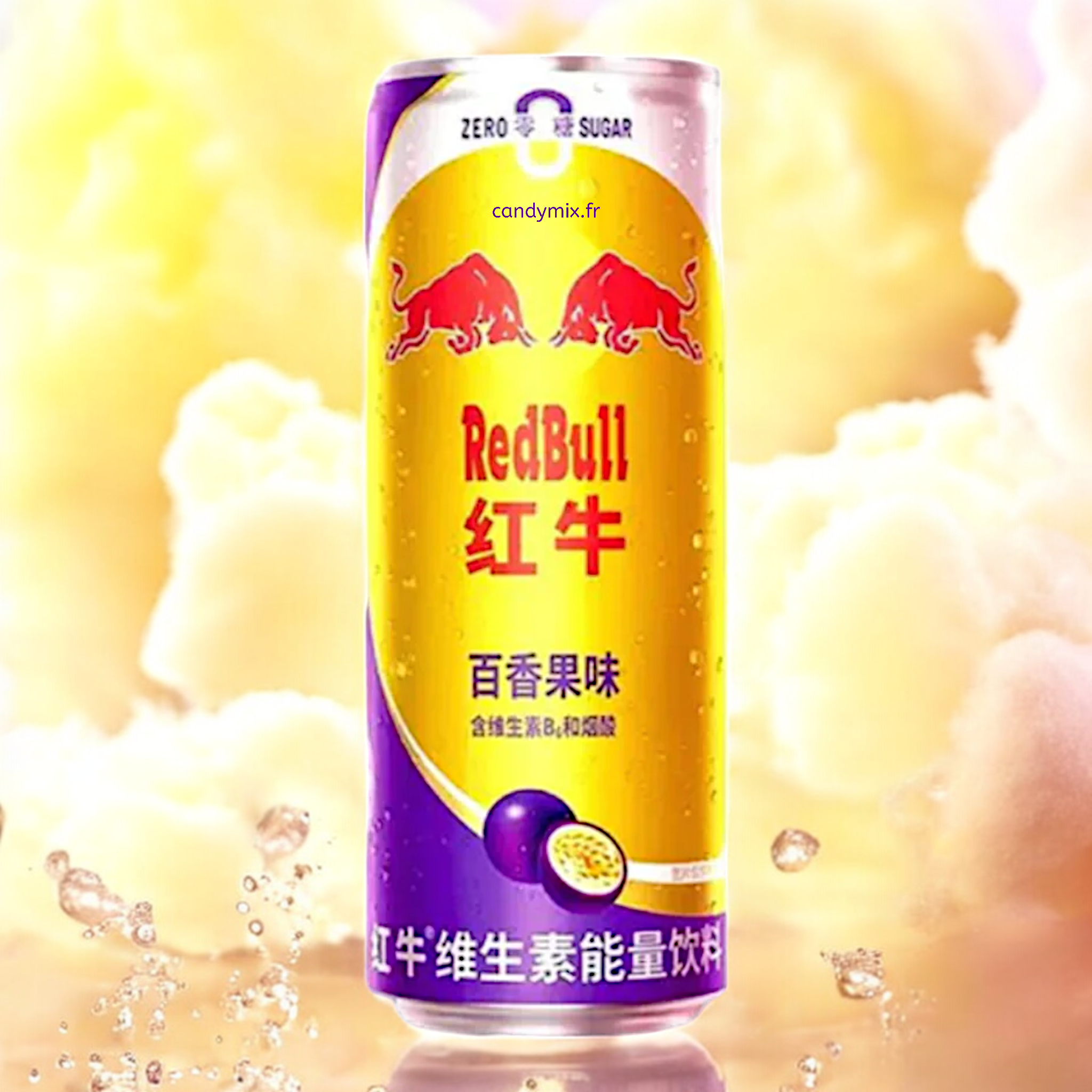 Red Bull Passion Fruit Zero Sugar - Collection (Chine)