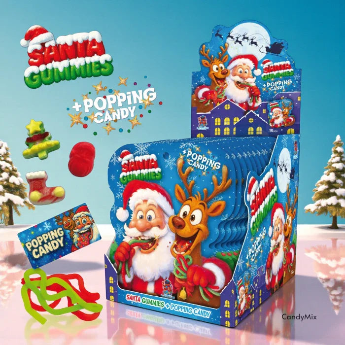 Santa Gummies + Popping Candy