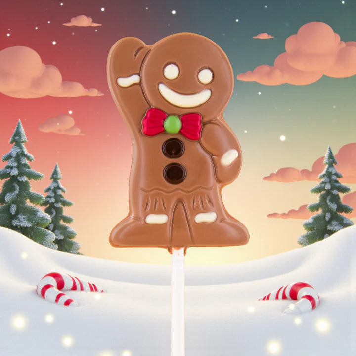 Mister Ginger - Sucette Chocolat Lait Belfine